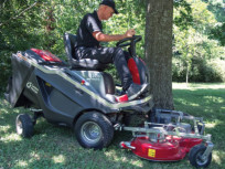 Trattorino tagliaerba a batteria GSR+